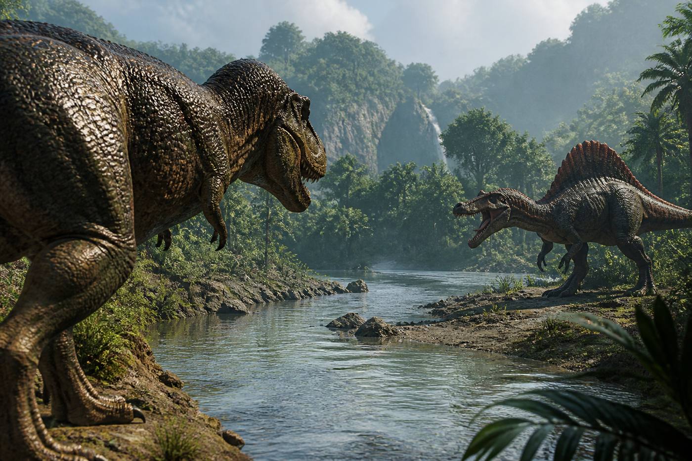 Living dinosaur in Giant Beast Island survival game